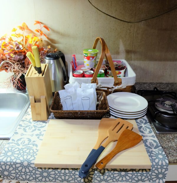 Kitchen of deluxe villa