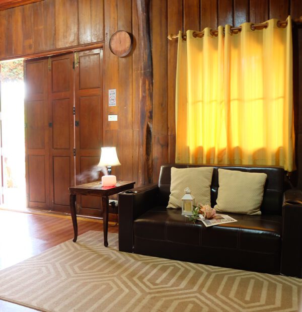 Livingroom of deluxe villa